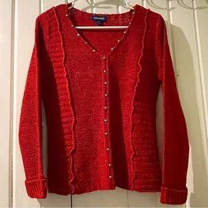 Splendor embellished sweater-small NWOT